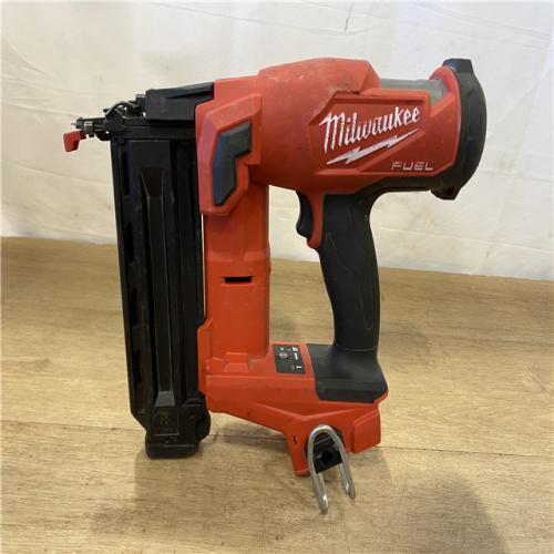 AS-IS Milwaukee FUEL 18-Volt Lithium-Ion Brushless Cordless Gen II 18-Gauge Brad Nailer (Tool-Only)