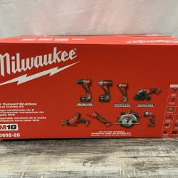NEW - Milwaukee 18-Volt Lithium-Ion Cordless (8-Tool) Combo Kit