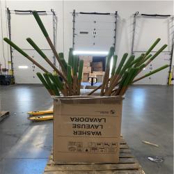 DALLAS LOCATION- AS-IS AMES 54 in. Hardwood Handle 19-Tine Adjustable Thatch Rake PALLET (36 UNITS)