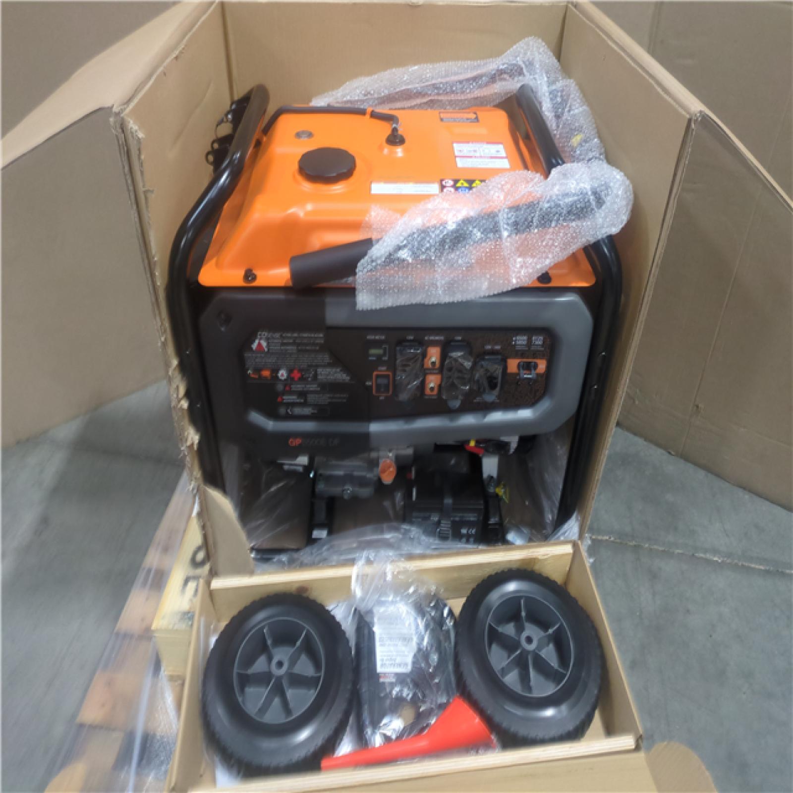 CALIFORNIA AS-IS GENERAC PORTABLE POWER GENERATOR