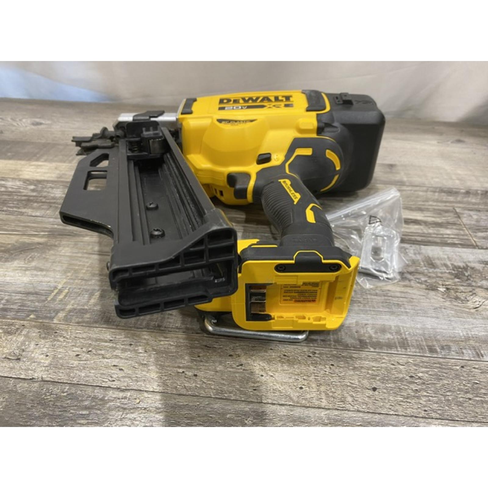 AS-IS DEWALT 20-Volt 21° Cordless Framing Nailer (Tool-Only)