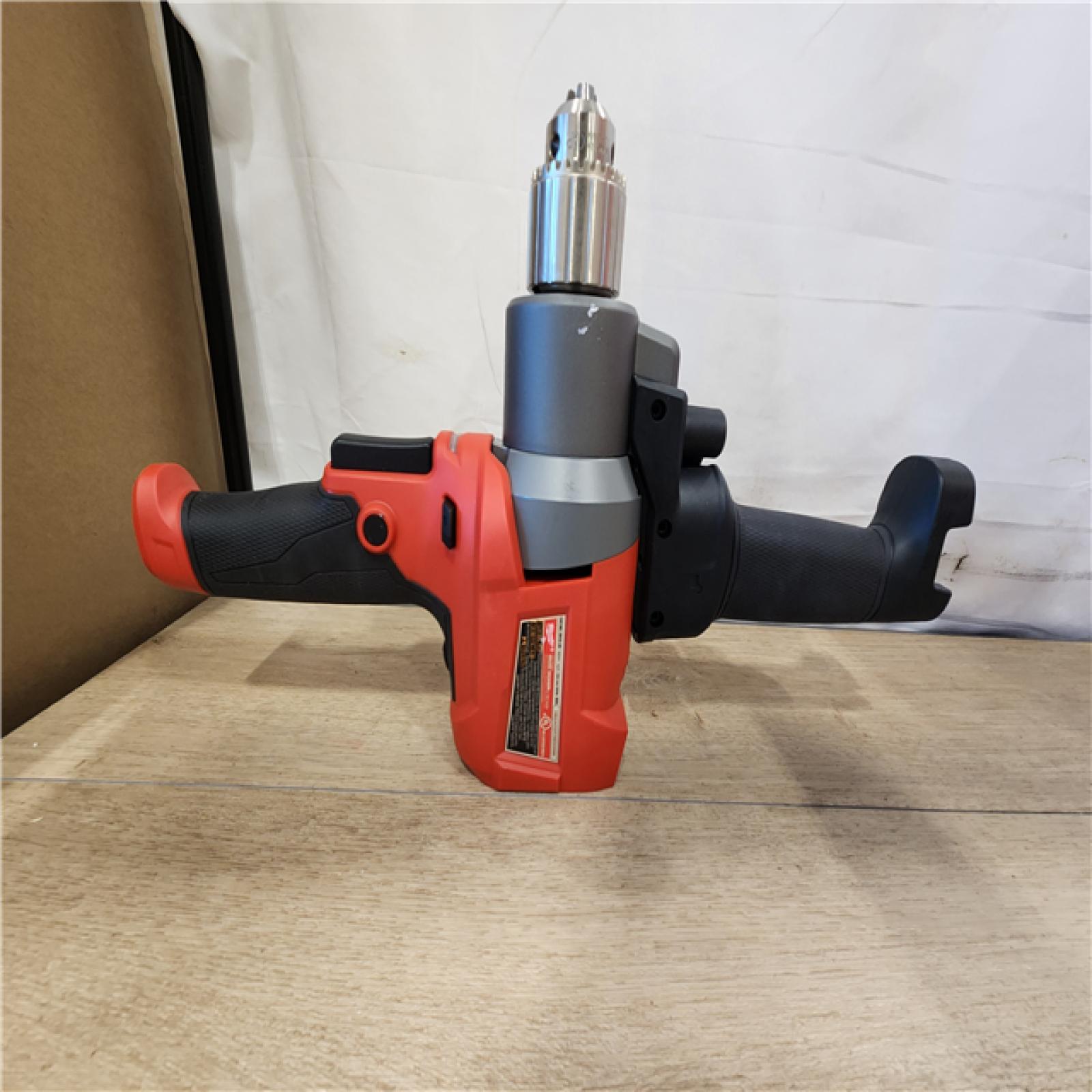 AS-IS- Milwaukee M18 FUEL 18-Volt Lithium-Ion Brushless Cordless 1/2 in. Mud Mixer (Tool-Only)