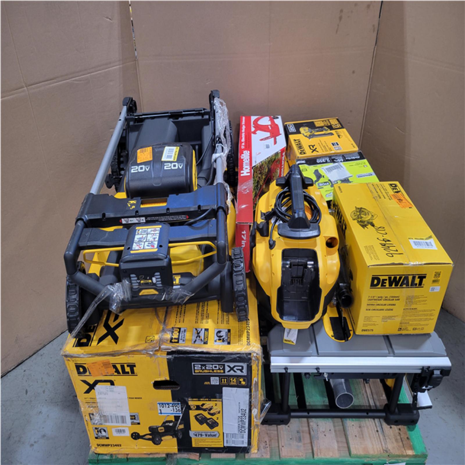 CALIFORNIA AS-IS TOOL PALLET