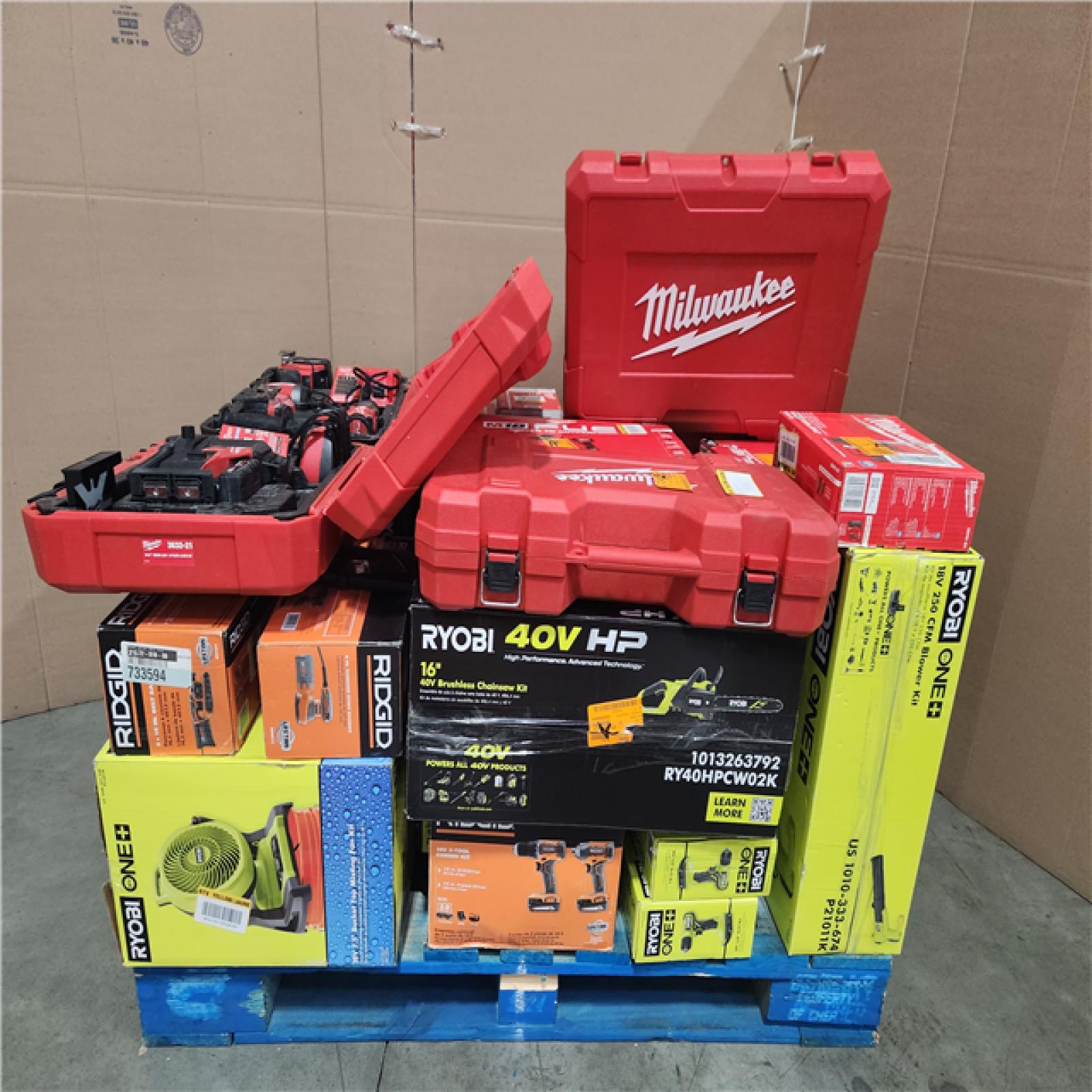 CALIFORNIA AS-IS TOOL PALLET