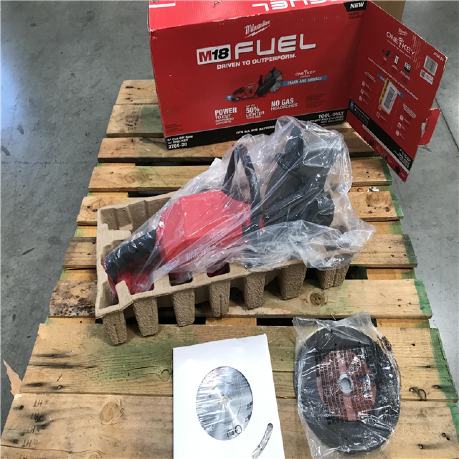 CALIFORNIA AS-IS Milwaukee Cut-Off Saw