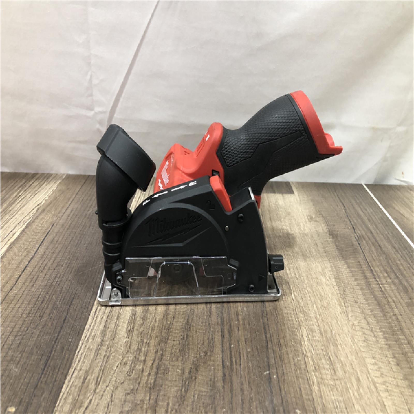 AS-IS Milwaukee M12 FUEL 12V Lithium-Ion Brushless Cordless 3 in. Cut Off Saw (Tool-Only)