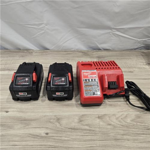 LIKE NEW! - Milwaukee 18-Volt Lithium-Ion High Output Starter Kit