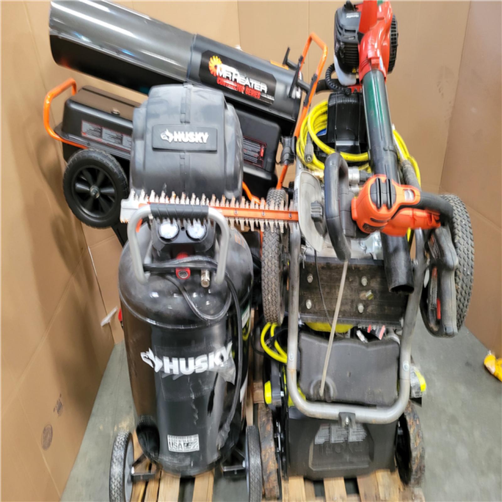 CALIFORNIA AS-IS OUTDOOR POWER EQUIPMENT