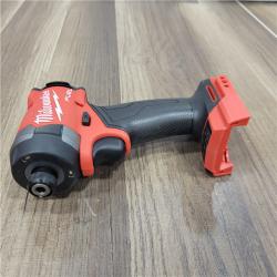 AS-IS Milwaukee 2953-20 18V Lithium-Ion Brushless Cordless 1/4   Hex Impact Driver Bare Tool  Red
