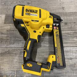 AS-IS DEWALT 20V MAX XR Lithium-Ion Cordless 18-Gauge Narrow Crown Stapler Kit