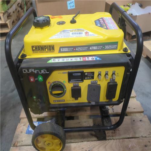 CALIFORNIA AS-IS GENERAC PORTABLE POWER GENERATOR