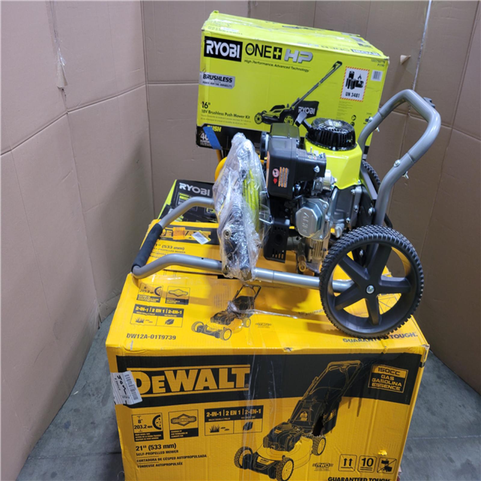 CALIFORNIA AS-IS OUTDOOR POWER EQUIPMENT