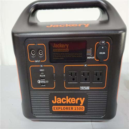 CALIFORNIA NEW JACKERY SOLAR GENERATOR