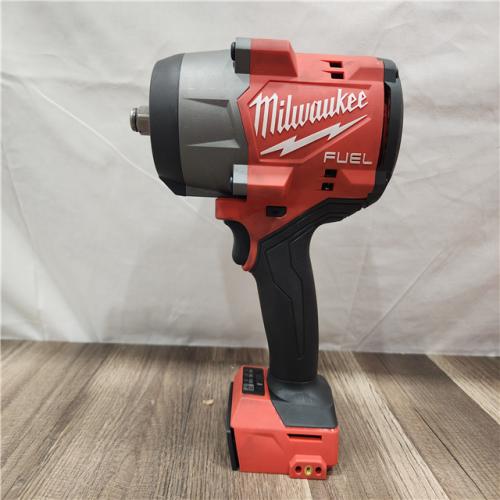 AS-IS- Milwaukee M18 FUEL 18V Lithium-Ion Brushless Cordless 1/2 in. Impact Wrench with Friction Ring (Tool-Only)
