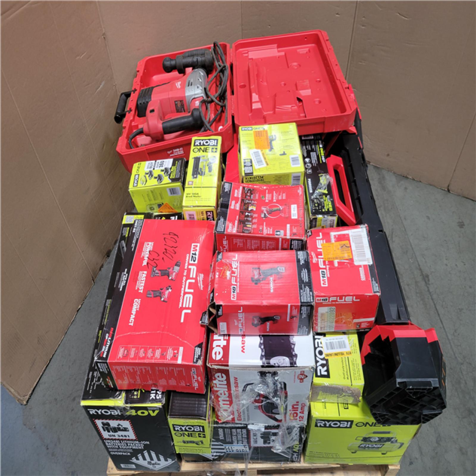 CALIFORNIA AS-IS TOOL PALLET