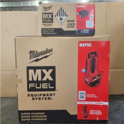 Phoenix SEALED Milwaukee MX FUEL Super Charger with Milwaukee MX FUEL REDLITHIUM FORGE HD12.0 Battery Pack