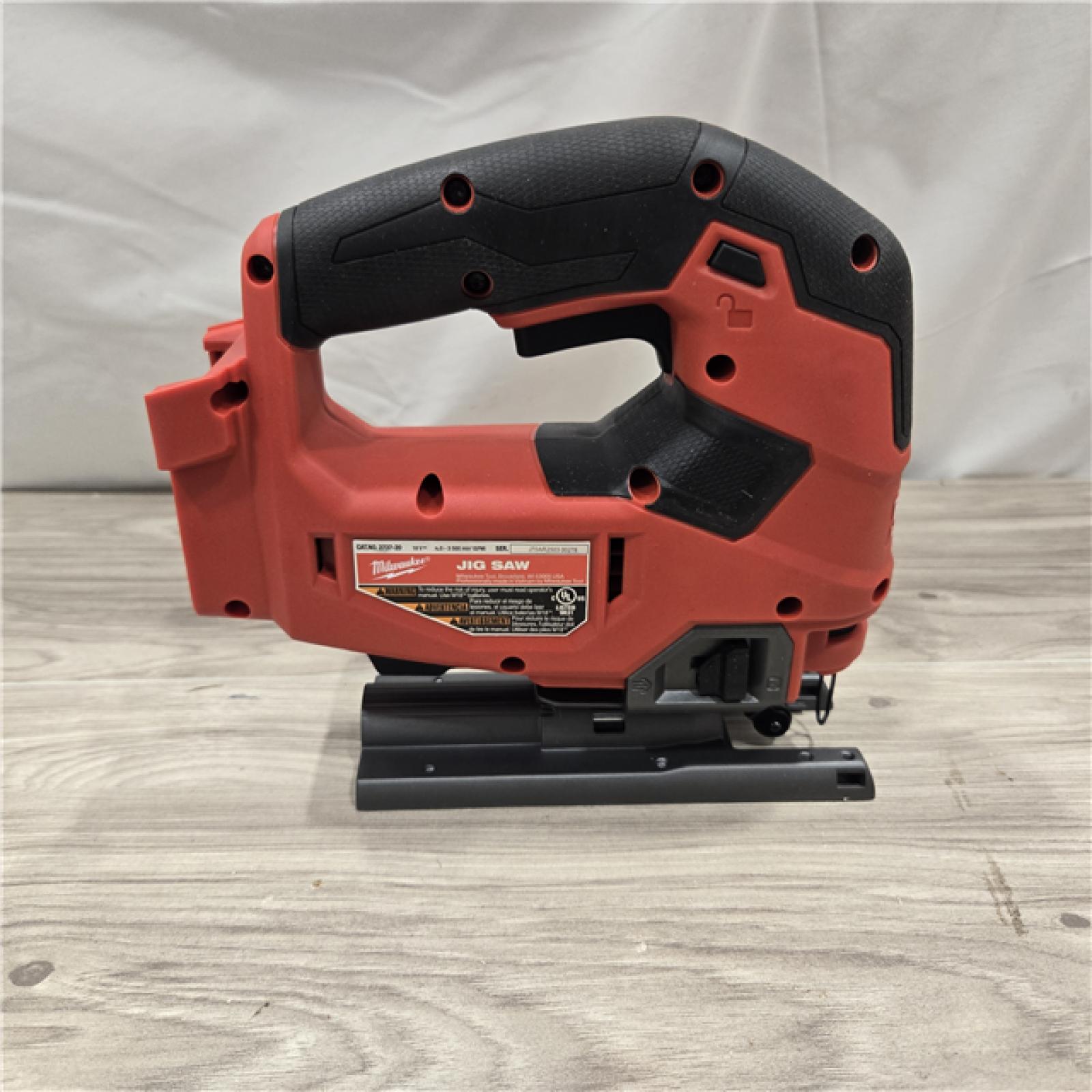 AS-IS Milwaukee M18 FUEL 18V Cordless Jig Saw (Tool-Only)