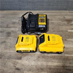 HOUSTON LOCATION - AS-IS DEWALT 2 TOOL COMBO KIT W/ (2) BATTERY & CHARGER