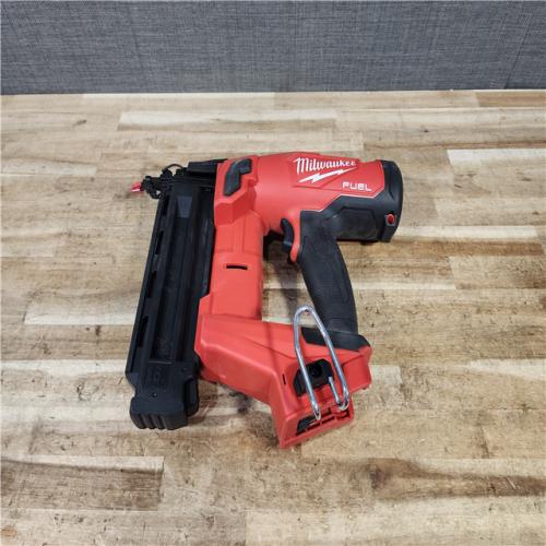 HOUSTON LOCATION - AS - IS Milwaukee FUEL 18-Volt Lithium-Ion Brushless Cordless Gen II 18-Gauge Brad Nailer (Tool-Only)