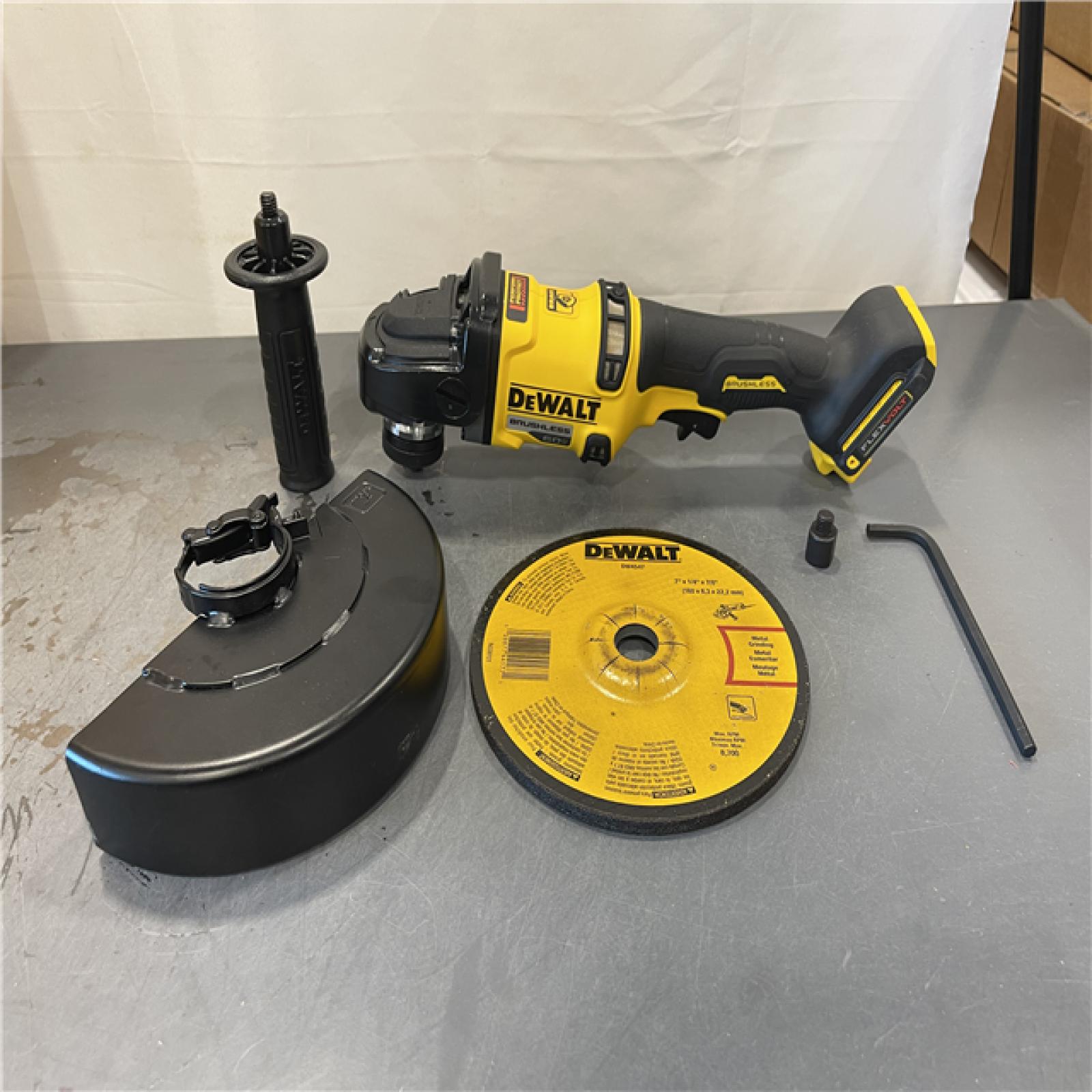 AS-IS - DeWalt FLEXVOLT 60V Cordless 7 in. Angle Grinder