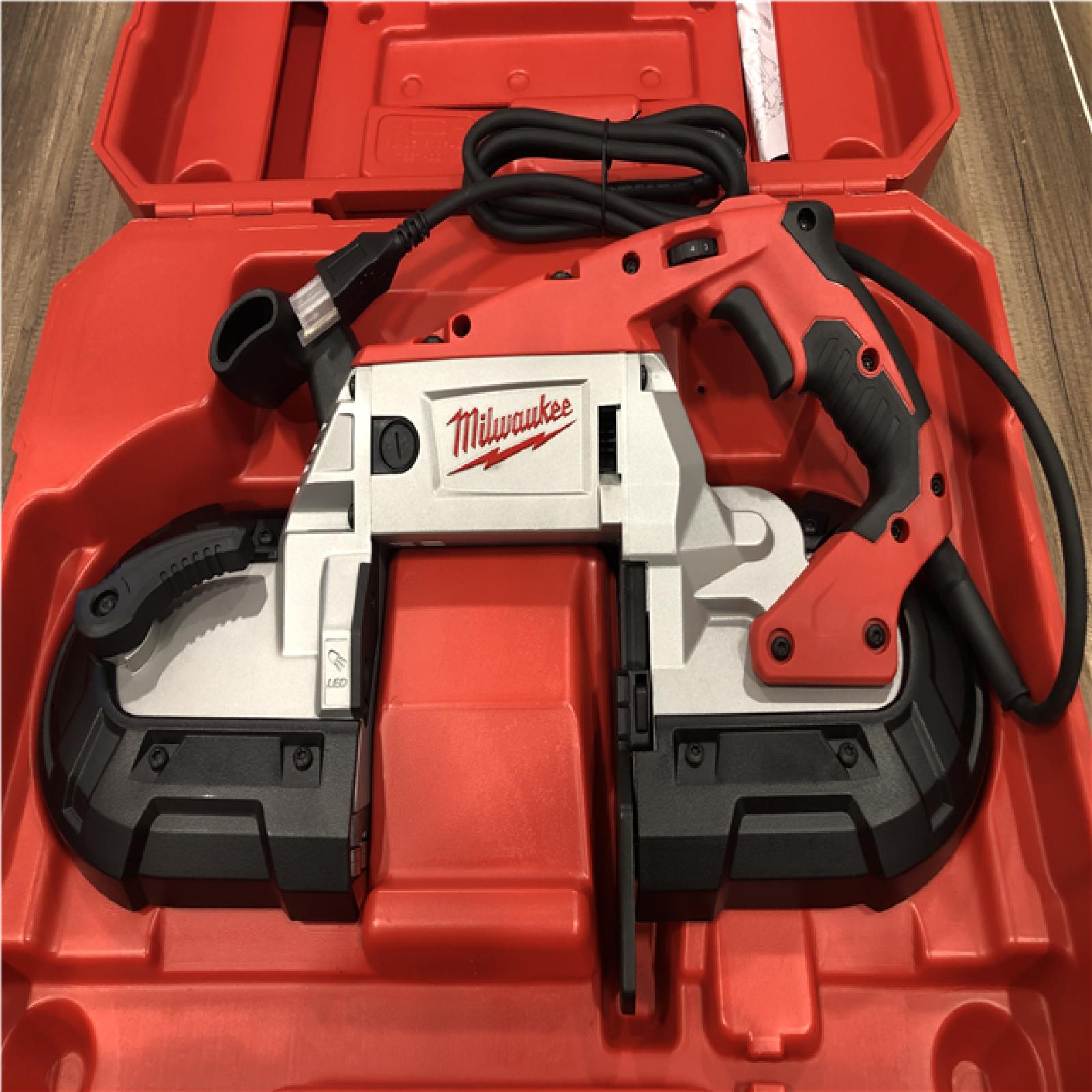 AS-IS Milwaukee 11 Amp Deep Cut Band Saw with Hard Case