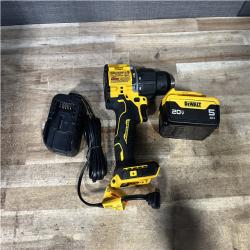 Houston Location AS-IS DEWALT ATOMIC 20V Lithium-Ion Cordless 1/2 in. Hammer Drill Kit