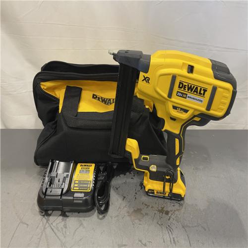 AS-IS - DeWALT 20V MAX XR Lithium-Ion Cordless 18-Gauge Narrow Crown Stapler Kit