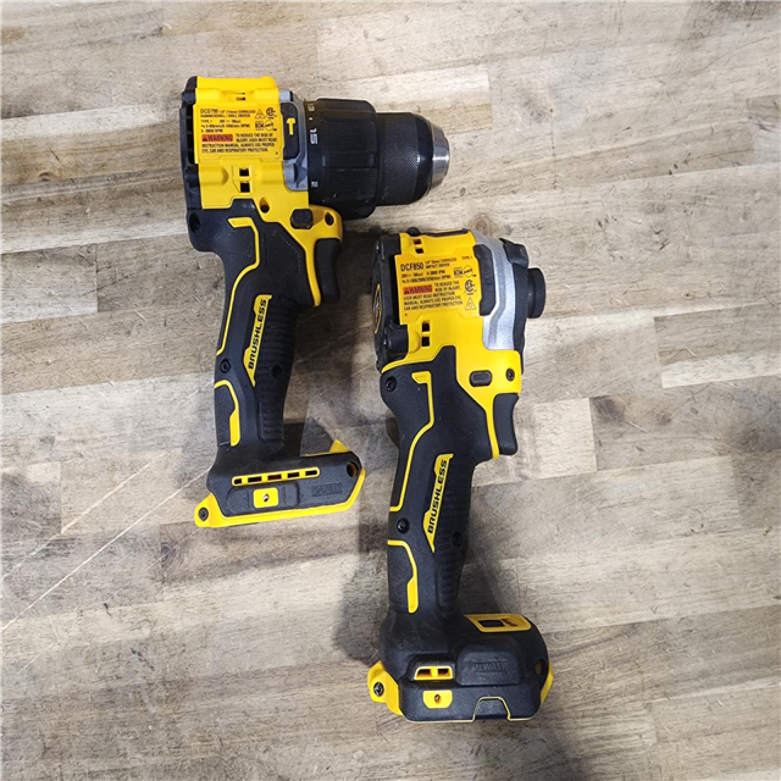 HOUSTON LOCATION - AS-IS DeWalt 2-Tool Combo Kit W/ (2) BATTERY & CHARGER