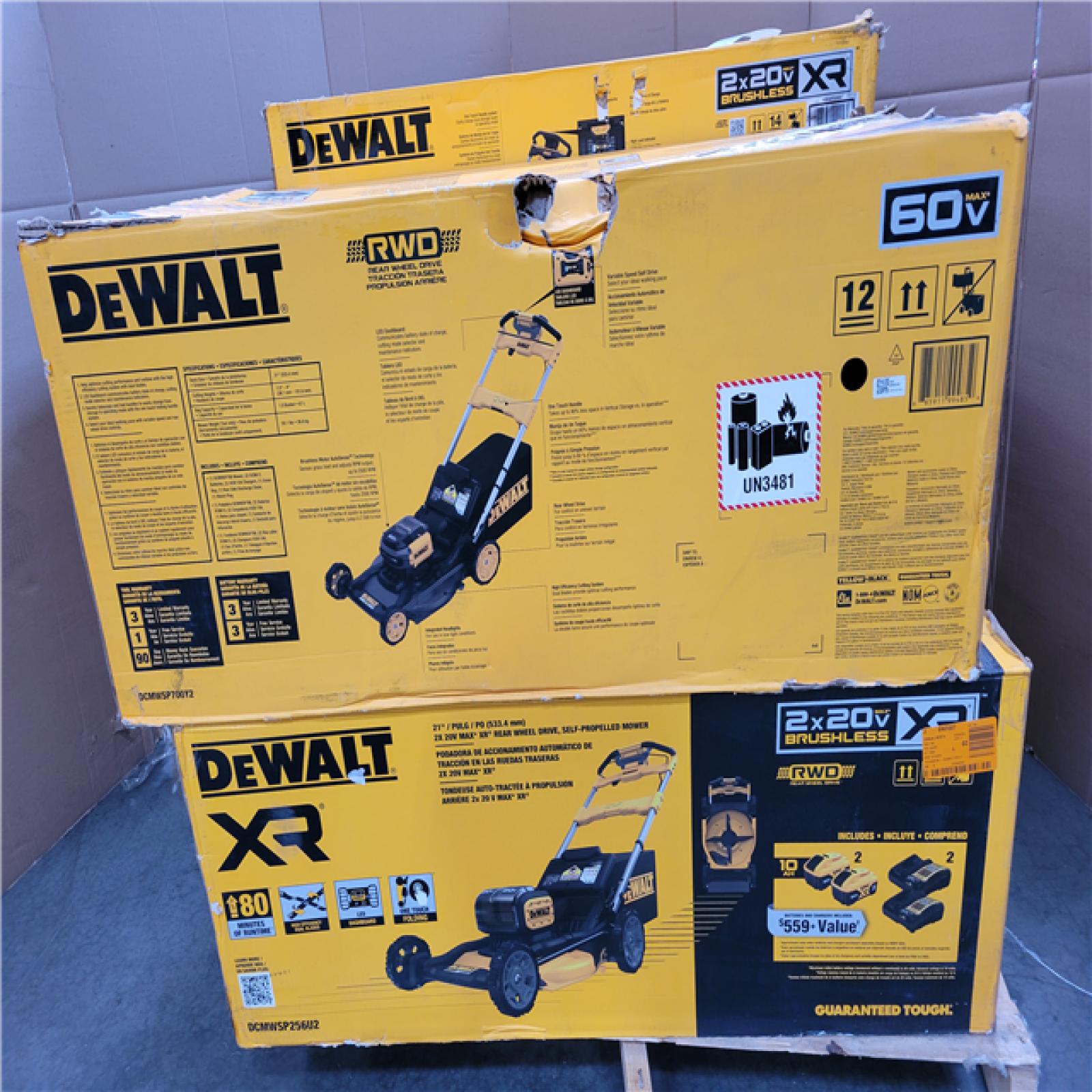 CALIFORNIA AS-IS TOOL PALLET