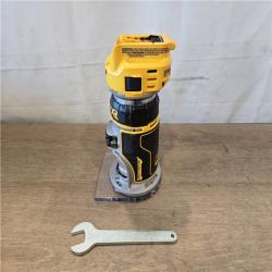 AS-IS DEWALT 20V MAX XR Cordless Fixed Base Compact Router (Tool Only)