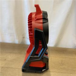 AS-IS Milwaukee 18-Volt Lithium-Ion Brushless Cordless PACKOUT Jobsite Fan (Tool-Only)
