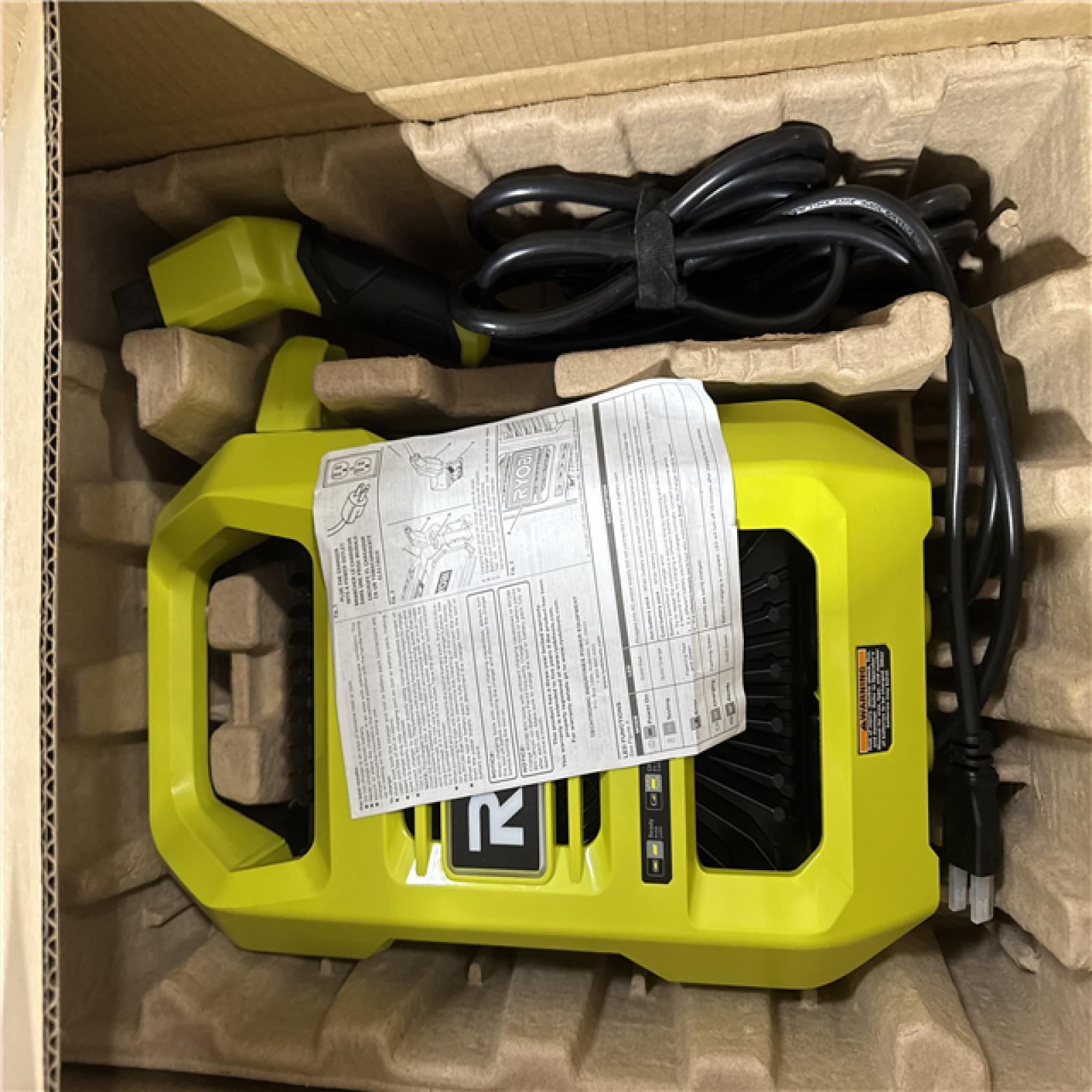 California AS-IS Ryobi 80V HP 42 Lithium Electric Zero Turn Riding Mower, includes (2) Batteries & Charger; Appears in Excellent Condition