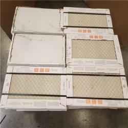 Phoenix NEW Florida Tile Home Collection Michelangelo Calacatta Rectified 12 in. x 24 in. Porcelain Floor and Wall Tile (638 sq. ft. /48 case)