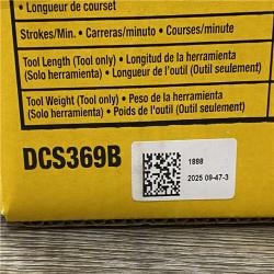 NEW - DEWALT ATOMIC 20V MAX Cordless Brushless Compact Reciprocating Saw (Tool Only)