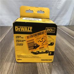 NEW- DEWALT 20V MAX Compact Lithium-Ion 3.0Ah Battery Pack (2 Pack)
