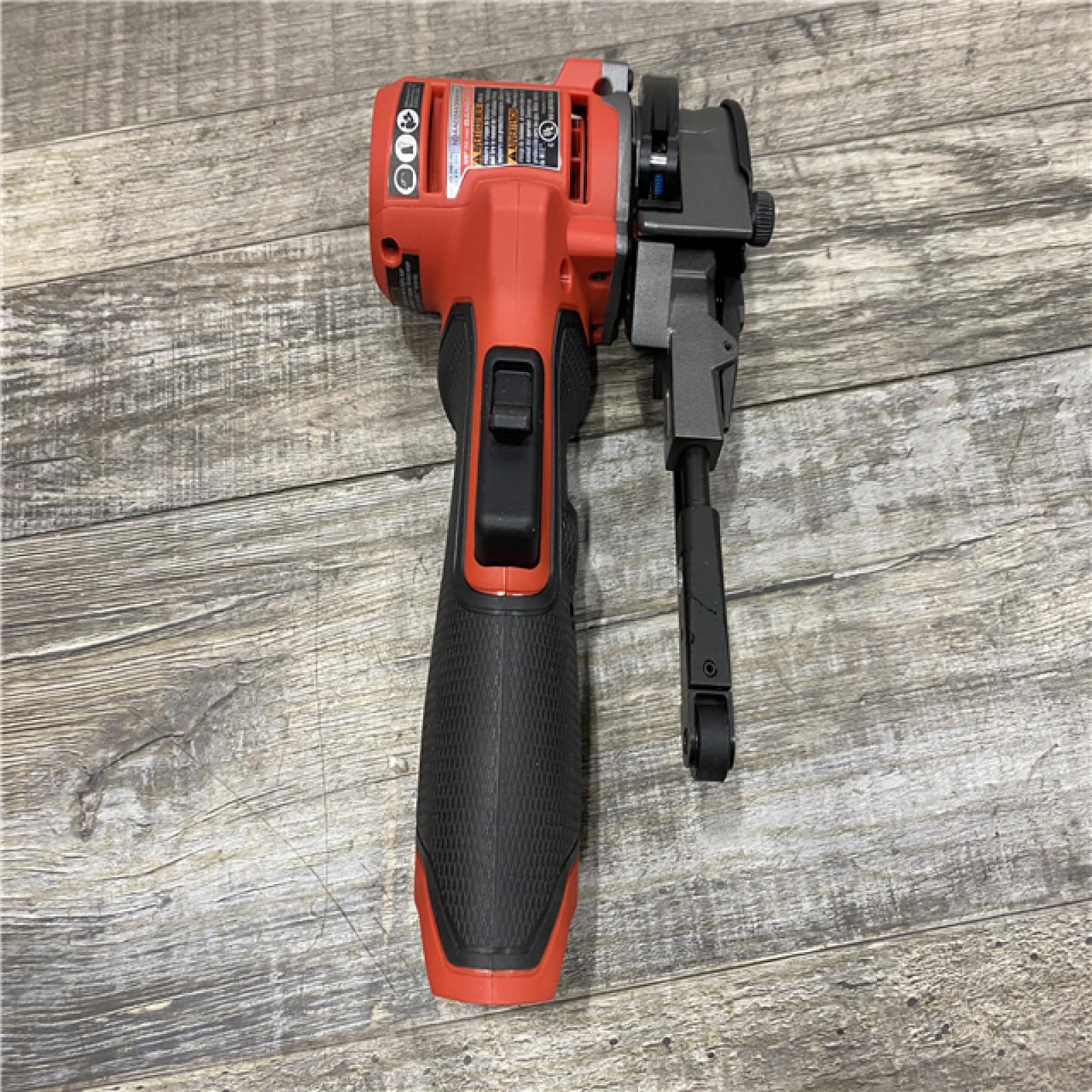 AS-IS Milwaukee FUEL 12V Lithium-Ion Brushless Cordless 3/8 in. x 13 in. Bandfile (Tool-Only)