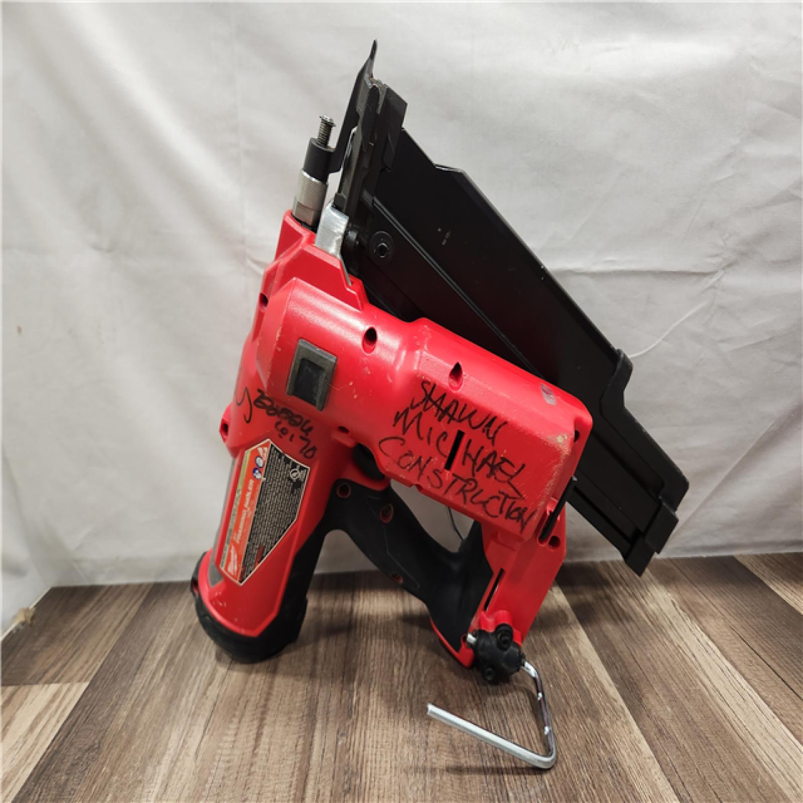 AS-IS- Milwaukee M18 FUEL 3-1/2 in. 18V 21-Degree Lithium-Ion Brushless Cordless Framing Nailer (Tool-Only)