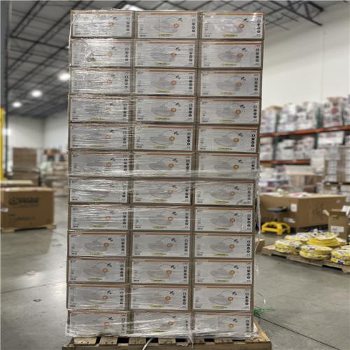 DALLAS LOCATION - LEDVANCE Integrated LED 6 in. Retro Fit 3000K 675 Lumen Dimmable Recessed Light White  Wet Rated (12-Pack) PALLET-(72 CASES)
