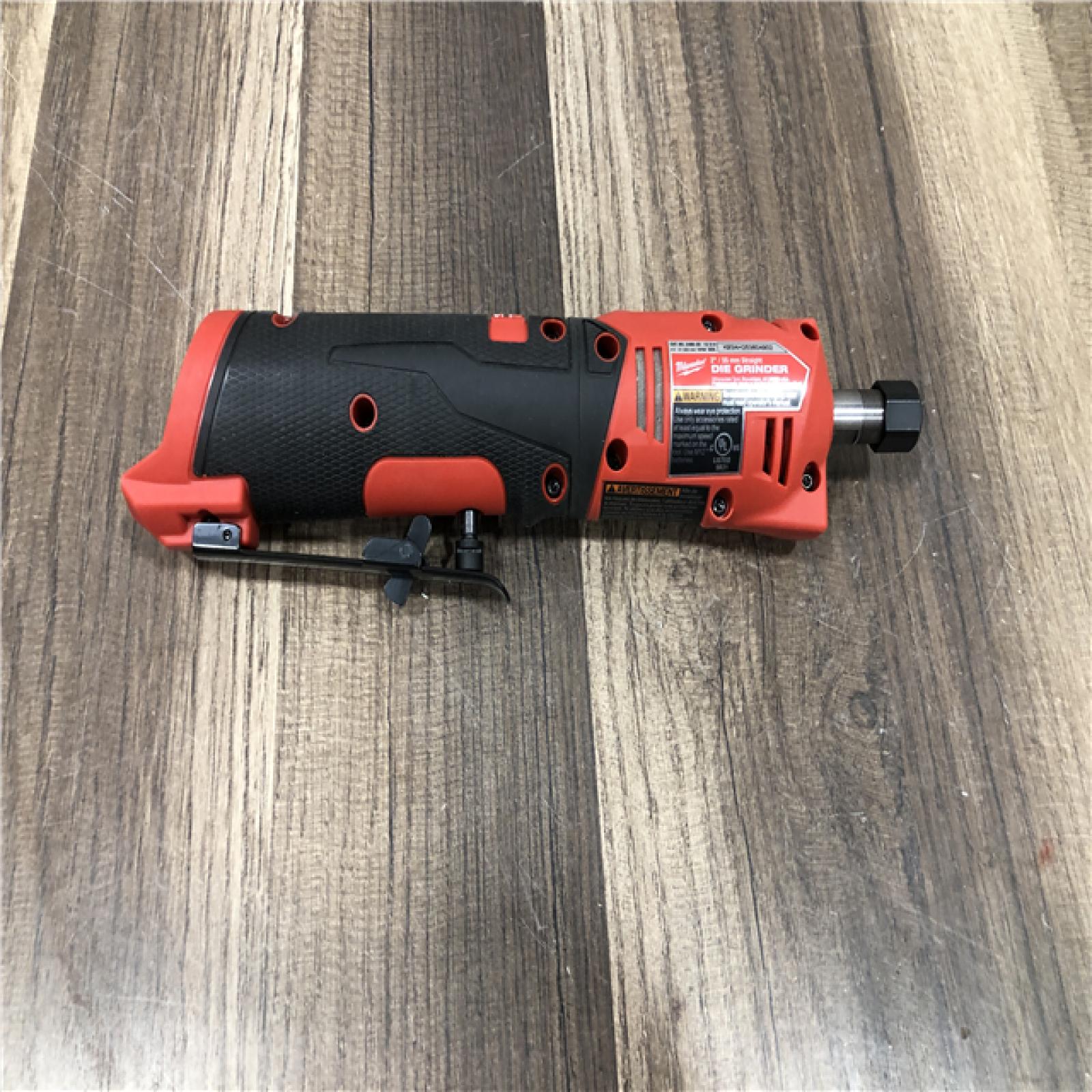 AS-IS Milwaukee FUEL 12V Lithium-Ion Brushless Cordless 1/4 in. Straight Die Grinder (Tool-Only)