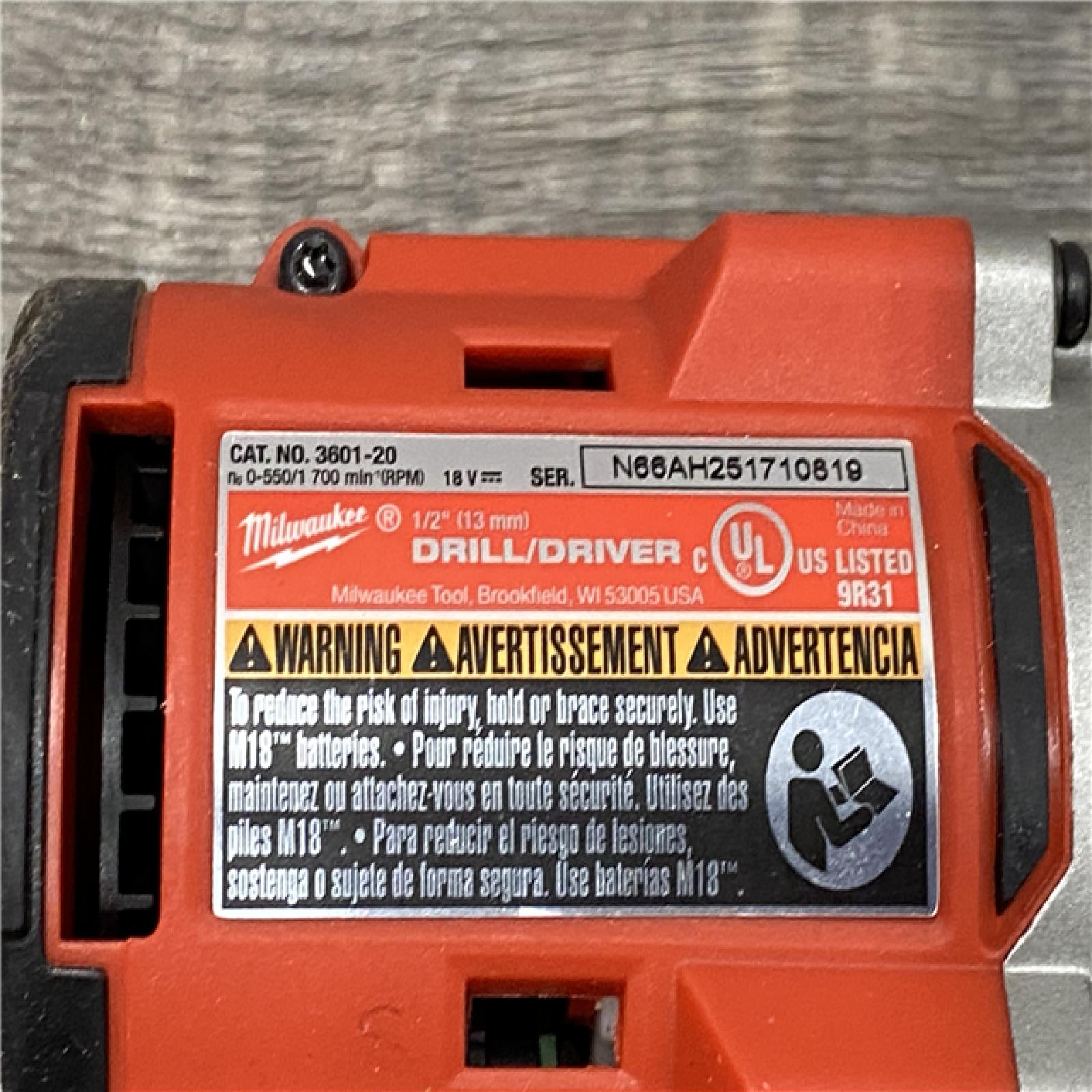 AS-IS Milwaukee 18V Lithium-Ion Brushless Cordless Compact Drill/Impact Combo Kit