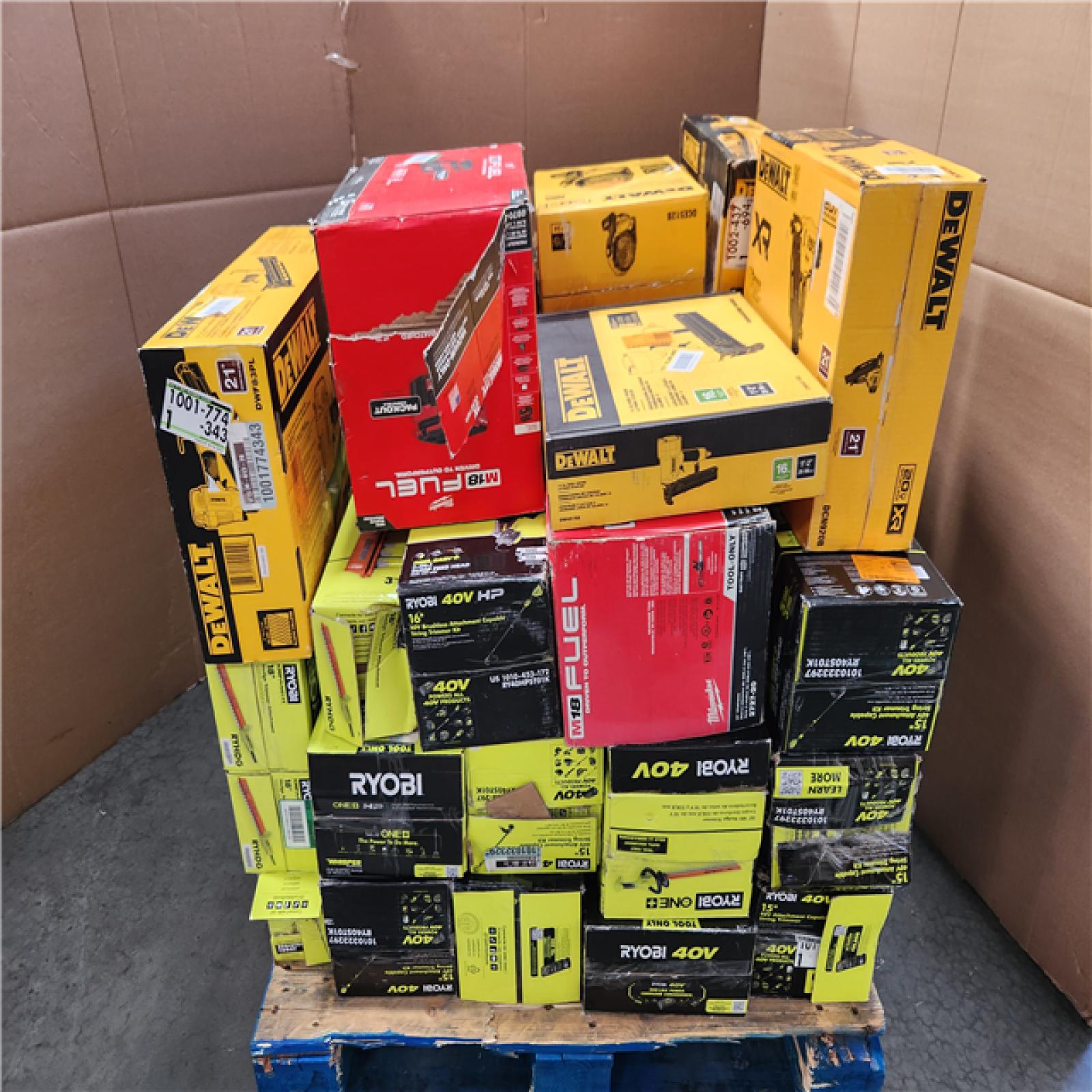 CALIFORNIA AS-IS TOOL PALLET