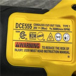 AS-IS DEWALT XR 20V Lithium-Ion Cordless Rotary Drywall Cut-Out Tool (Tool Only)