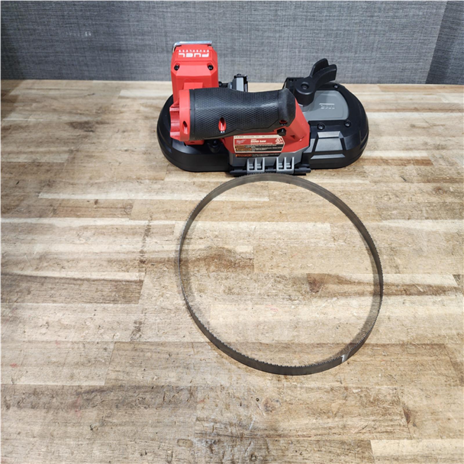 Houston Location AS-IS Milwaukee FUEL 12V Lithium-Ion Cordless Compact Band Saw (Tool-Only)