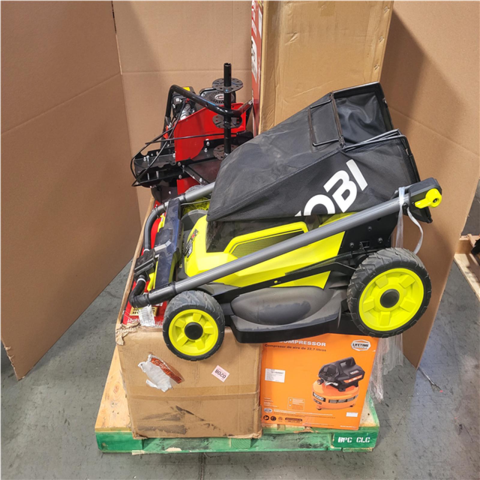 CALIFORNIA AS-IS OUTDOOR POWER EQUIPMENT