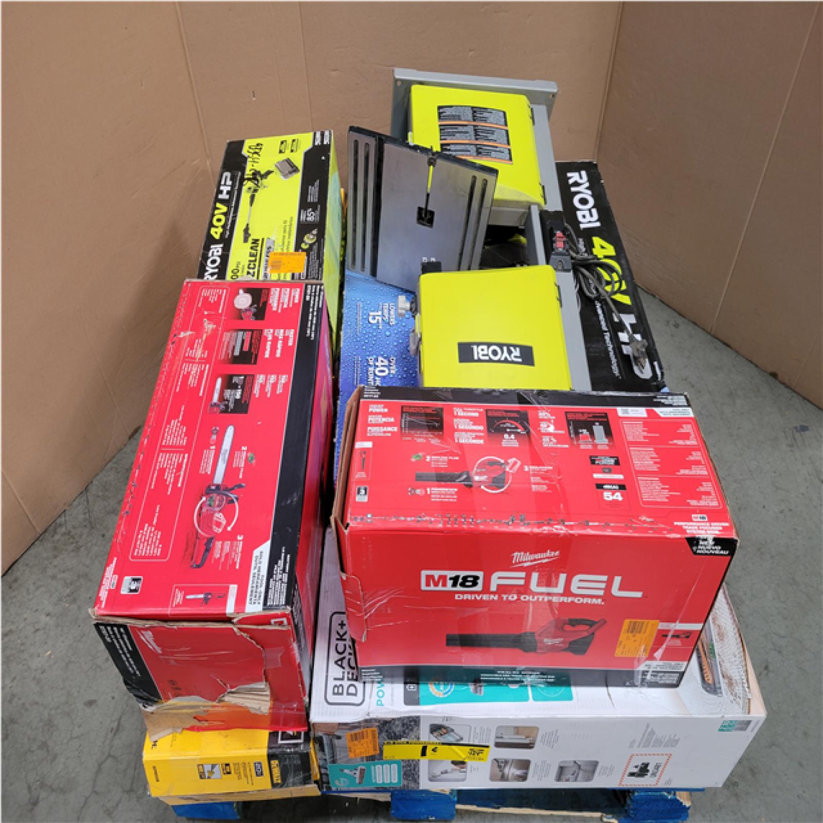 CALIFORNIA AS-IS TOOL PALLET