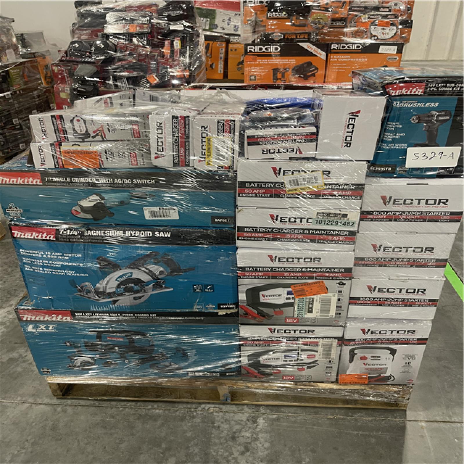 Atlanta Location As-Is Tools and More Partial Truckload (15 Pallets) 5329-A