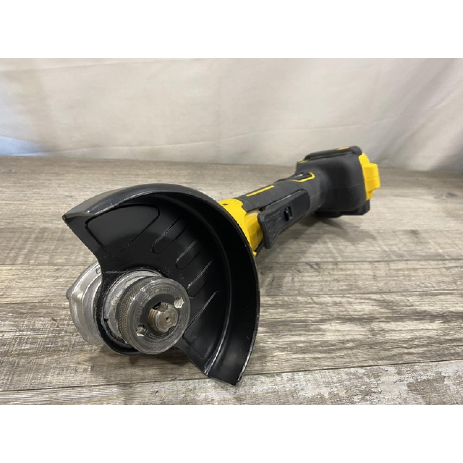 AS-IS DEWALT 20V XR Cordless 4-1/2. in. to 5 in. Variable Speed Angle Grinder (Tool Only)