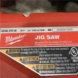 AS-IS Milwaukee FUEL 18V Lithium-Ion Brushless Cordless Jig Saw (Tool-Only)
