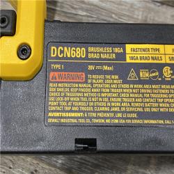 AS-IS DEWALT 20V MAX XR Lithium-Ion Electric Cordless 18-Gauge Brad Nailer (Tool Only)