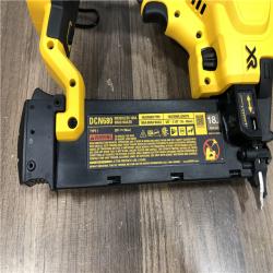 AS-IS DEWALT 20V MAX XR Lithium-Ion Electric Cordless 18-Gauge Brad Nailer (Tool Only)